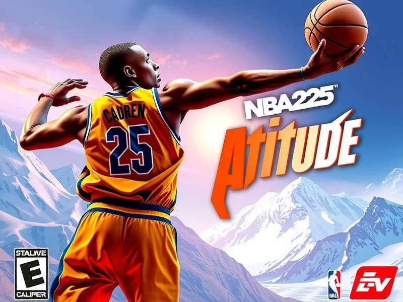 NBA 2K25 Altitude Achiever India Edition Cover